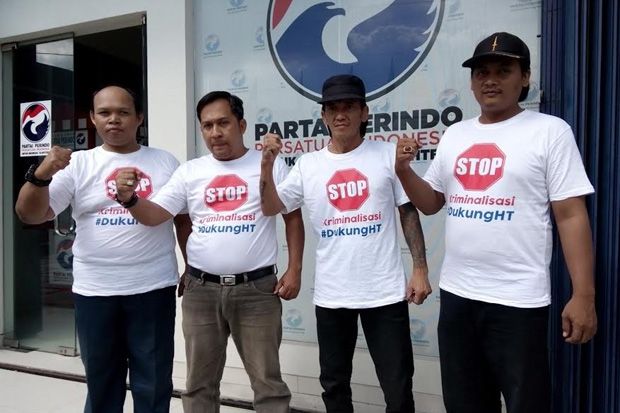 Dukung HT, Perindo Kota...