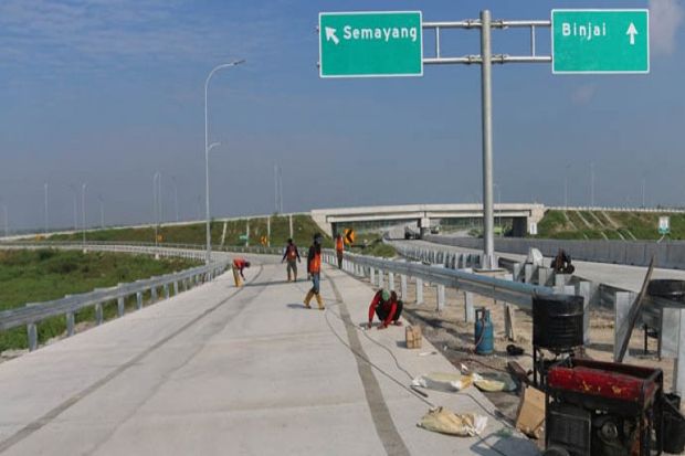 Tol Medan-Binjai Rampung...
