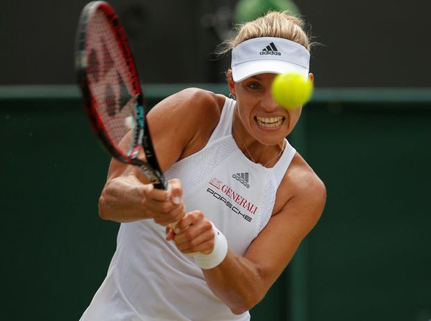 Angelique Kerber Tumbang...