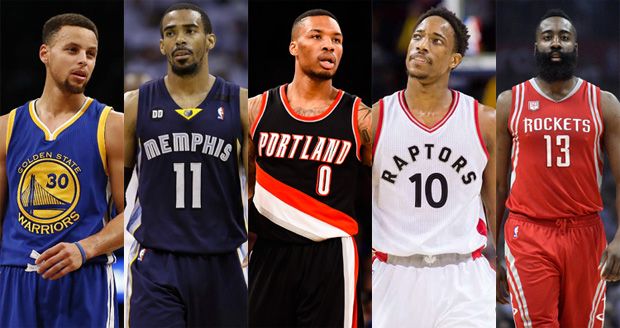 Lima Pebasket NBA dengan...