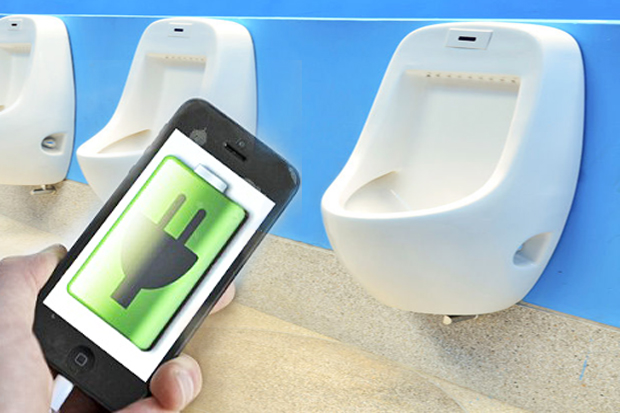 When Urine Used to Charge...