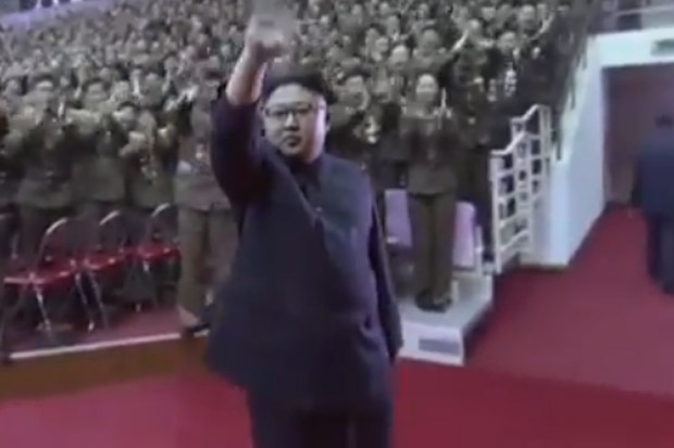 Kim Jong-un Hadiri Pesta...