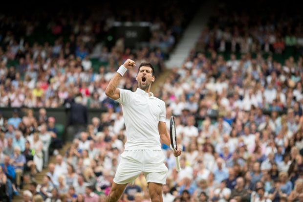 Melenggang, Djokovic...
