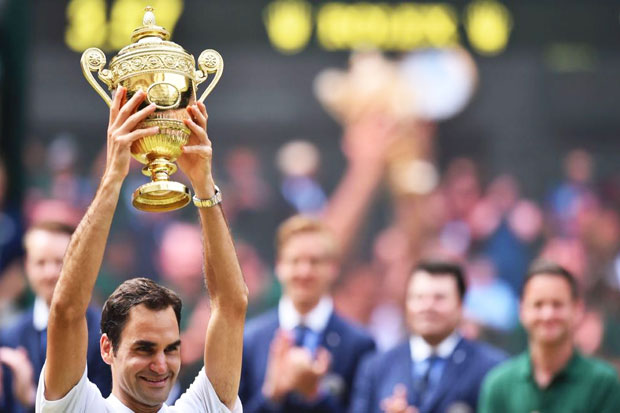Federer Stands Tallest...