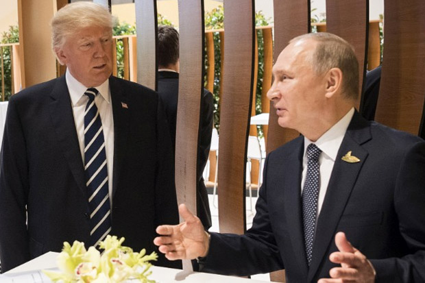 Putin dan Trump Bertemu...