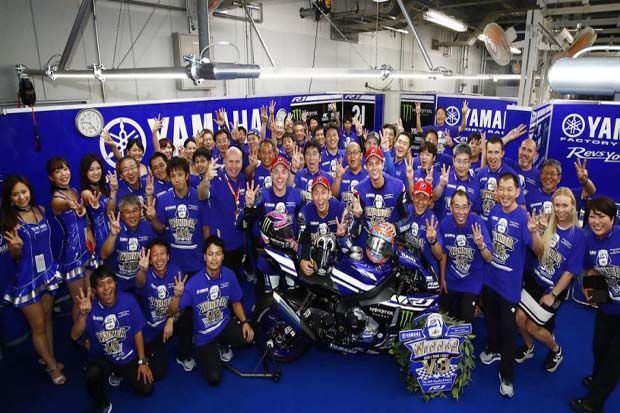 Pembalap Yamaha Catat...