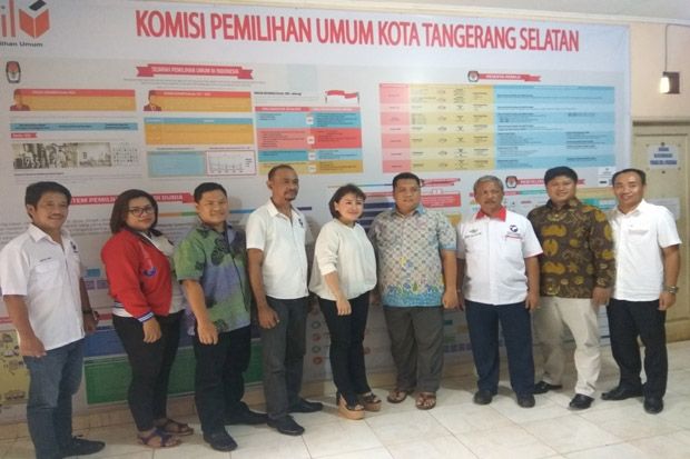 Sambangi KPUD, Perindo...
