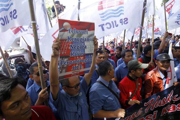 Ratusan Pekerja JICT...