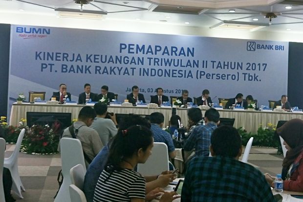 Laba Bersih Bank BRI...