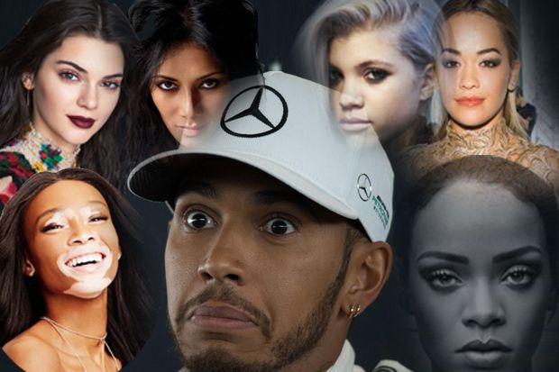 Gaya Jetset Lewis Hamilton...