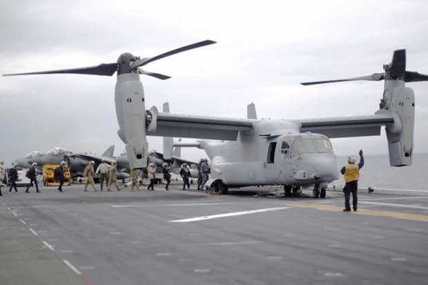 Pesawat Militer AS Jatuh...