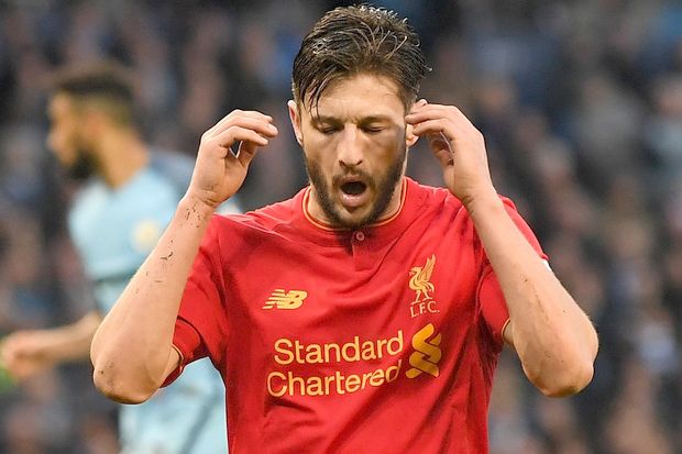 Adam Lallana Cedera...