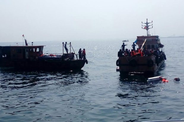 Perahu Pengangkut Beras...