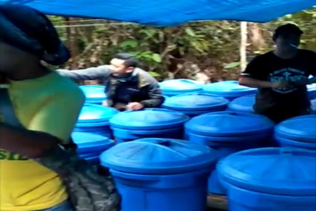 Satpol PP dan TNI Gerebek...