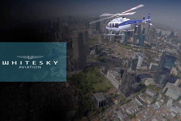 Bisnis Heli White Sky...