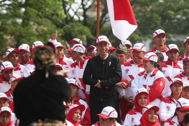 Menteri Puan Bakar Samangat...