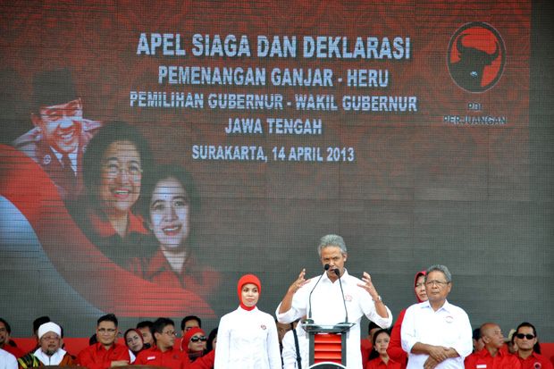 Pilgub Jateng, Ganjar-Heru...