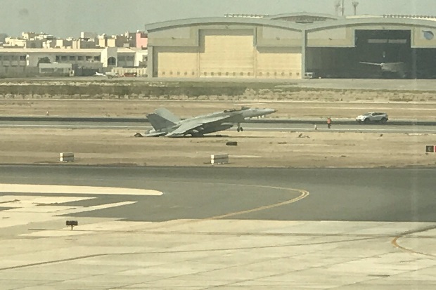 Jet Tempur AS Kecelakaan...