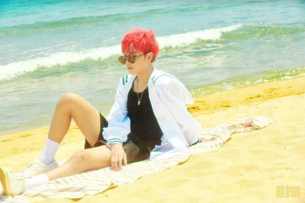 NCT Dream Berjemur di...