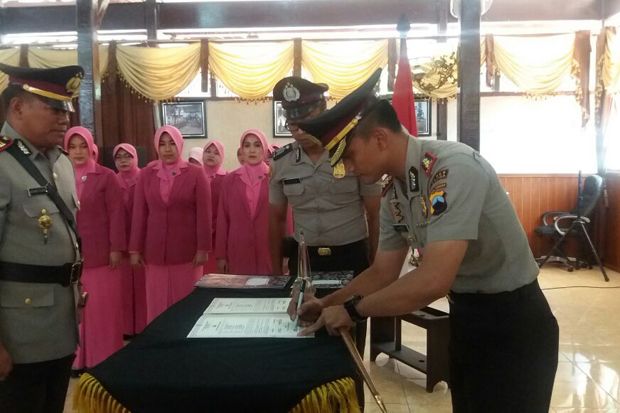 Pejabat Baru Polres...