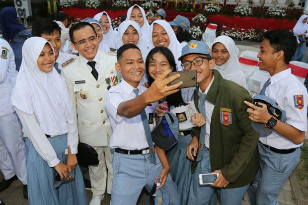 Pelajar Banyuwangi Antusias...