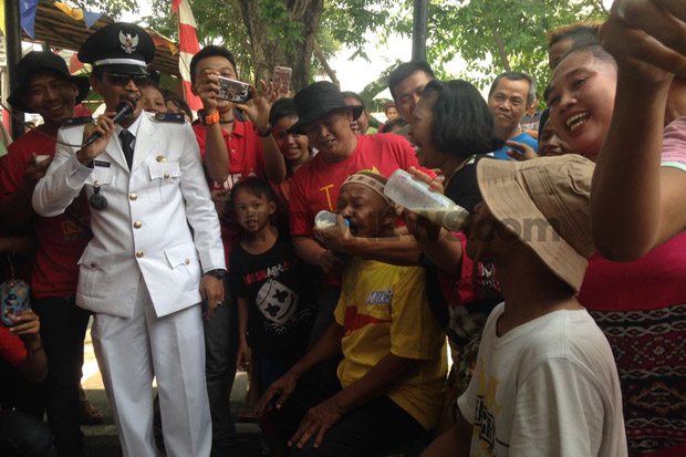 Peringati HUT RI, Warga...