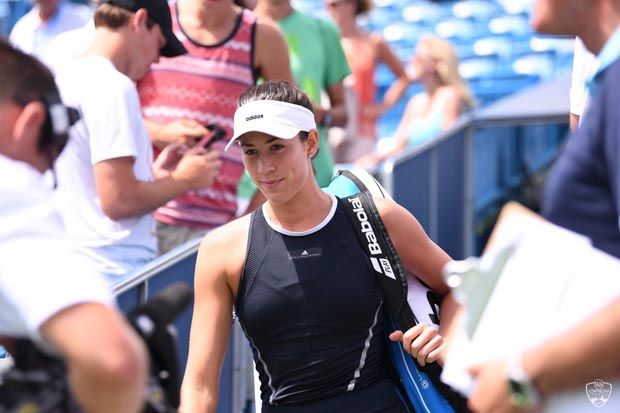 Muguruza dan Halep Pesan...