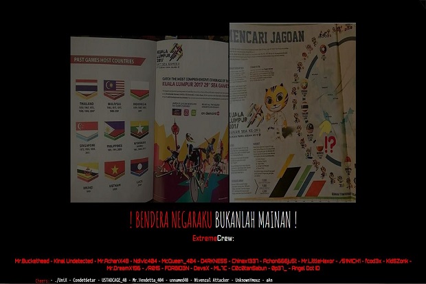 Balas Bendera RI Terbalik,...