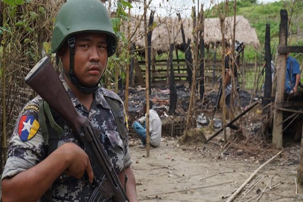 Militan Rohingya dan...