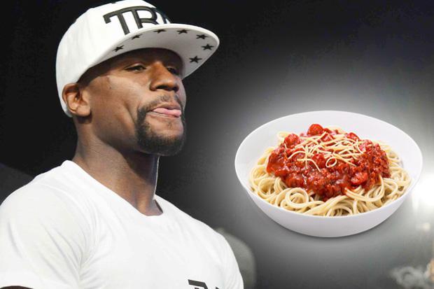Menu Sarapan Mayweather...