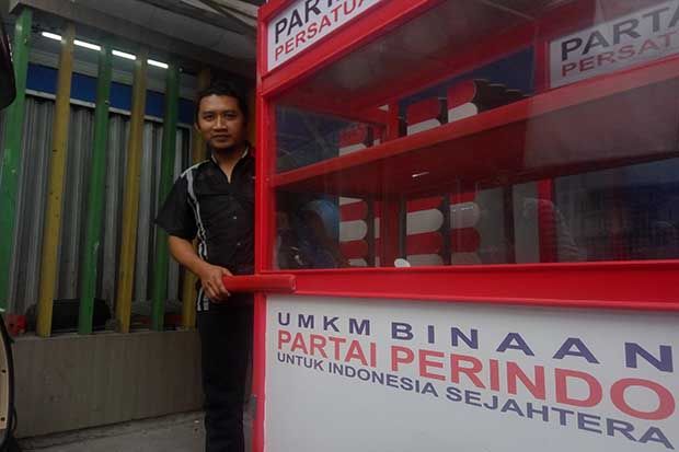 Pedagang di Cilegon...