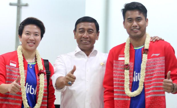Wiranto Sambut Kepulangan...