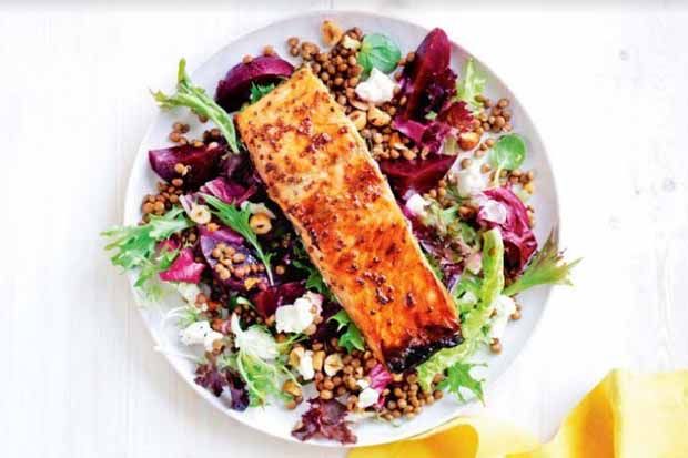 Salmon Panggang Sirup...