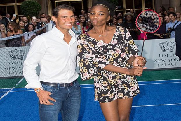 Keseruan Rafael Nadal...