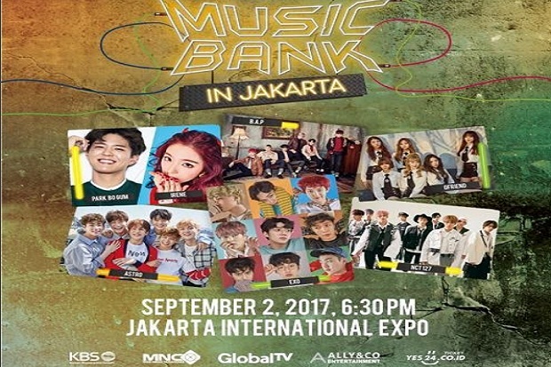 Konser Music Bank di...