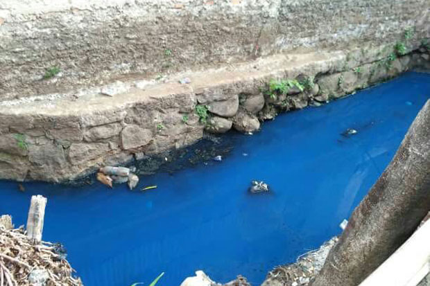 Saluran Air di Kebon...