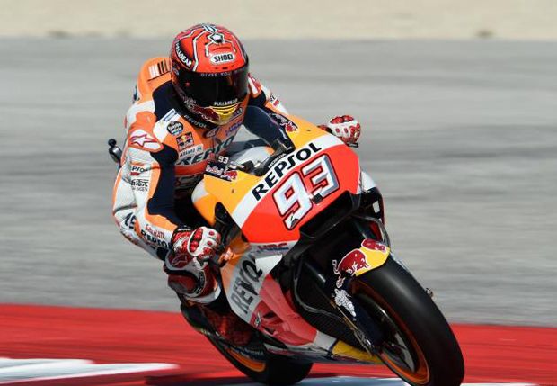 Marc Marquez Terjatuh...