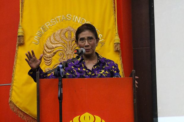 Menteri Susi Ajak Mahasiswa...