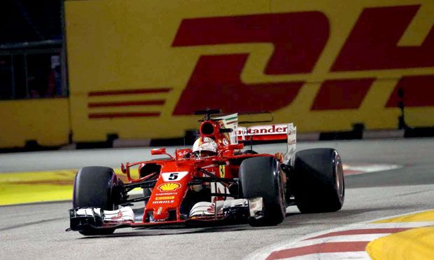 Sebastian Vettel Rebut...
