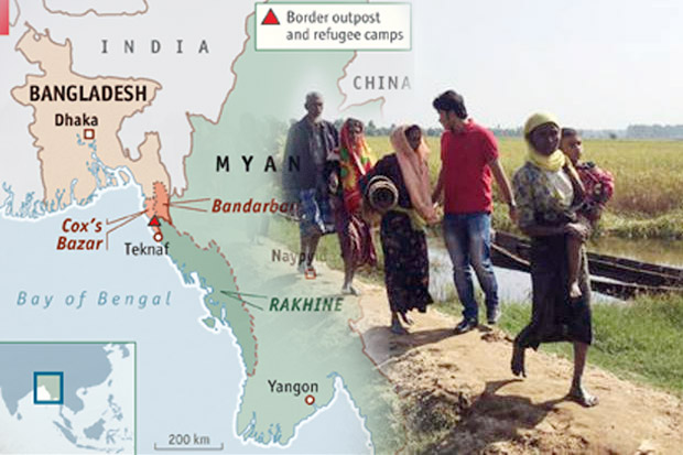 Eksodus Etnis Rohingya...