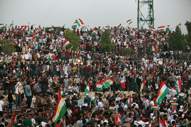 AS Desak Kurdi Irak...