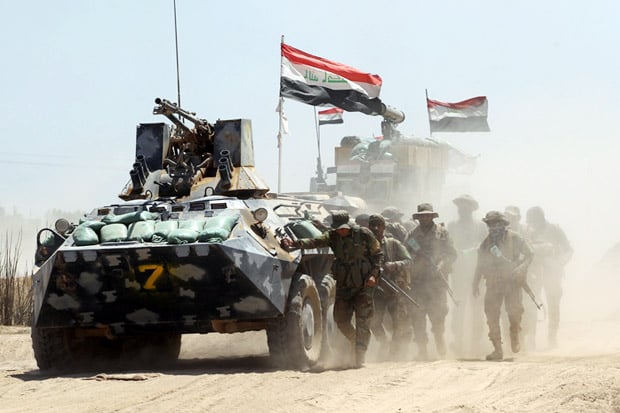 Pasukan Irak Rebut Daerah...