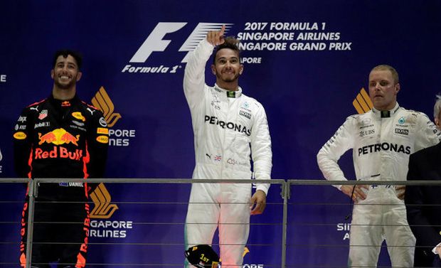 Hasil Lengkap GP Singapura...