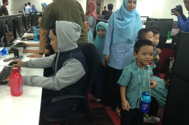 Puluhan Anak TK Asyik...