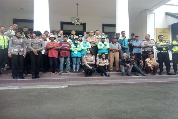 Rayakan HUT Lantas Polrestabes...
