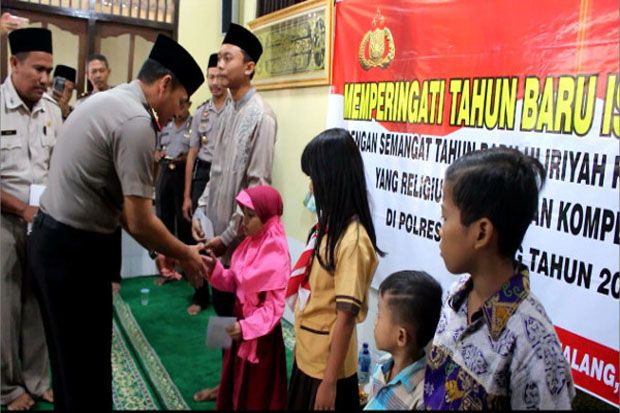 Tahun Baru Islam, Polres...