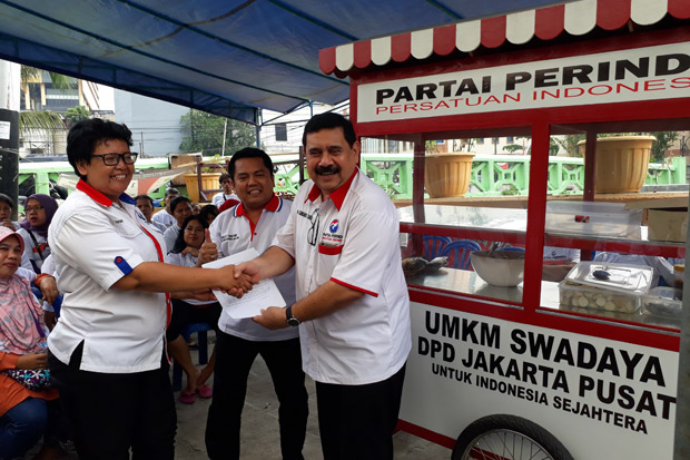 DPD Perindo Jakpus Bagikan...