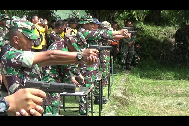 Sambut HUT TNI, Kodim...