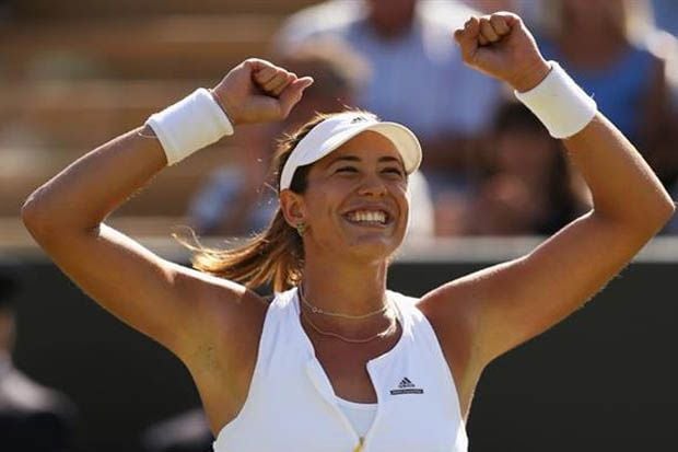 Muguruza Melangkah Mulus,...