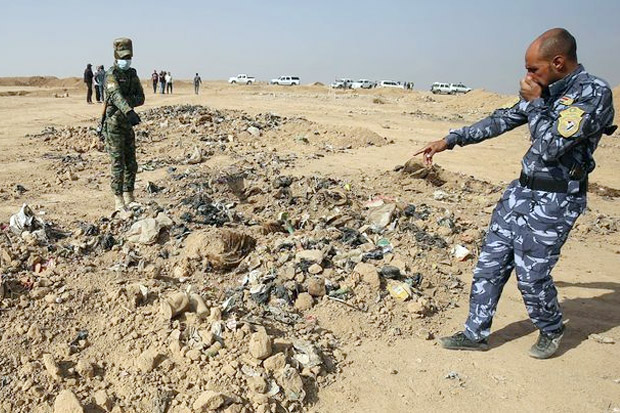Pasukan Irak Temukan...